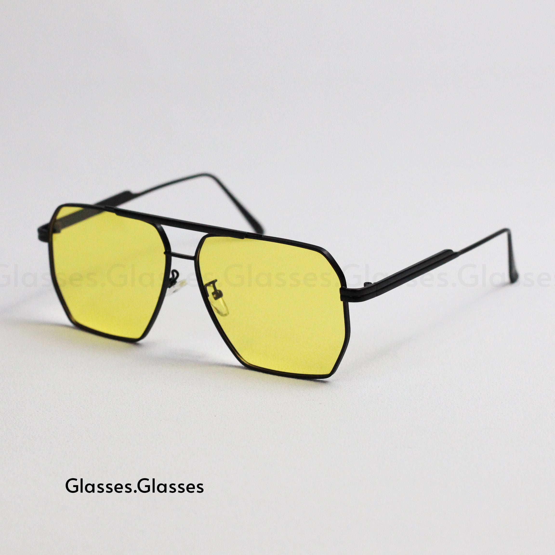 Life Rock - Alloy Frame Square Glasses