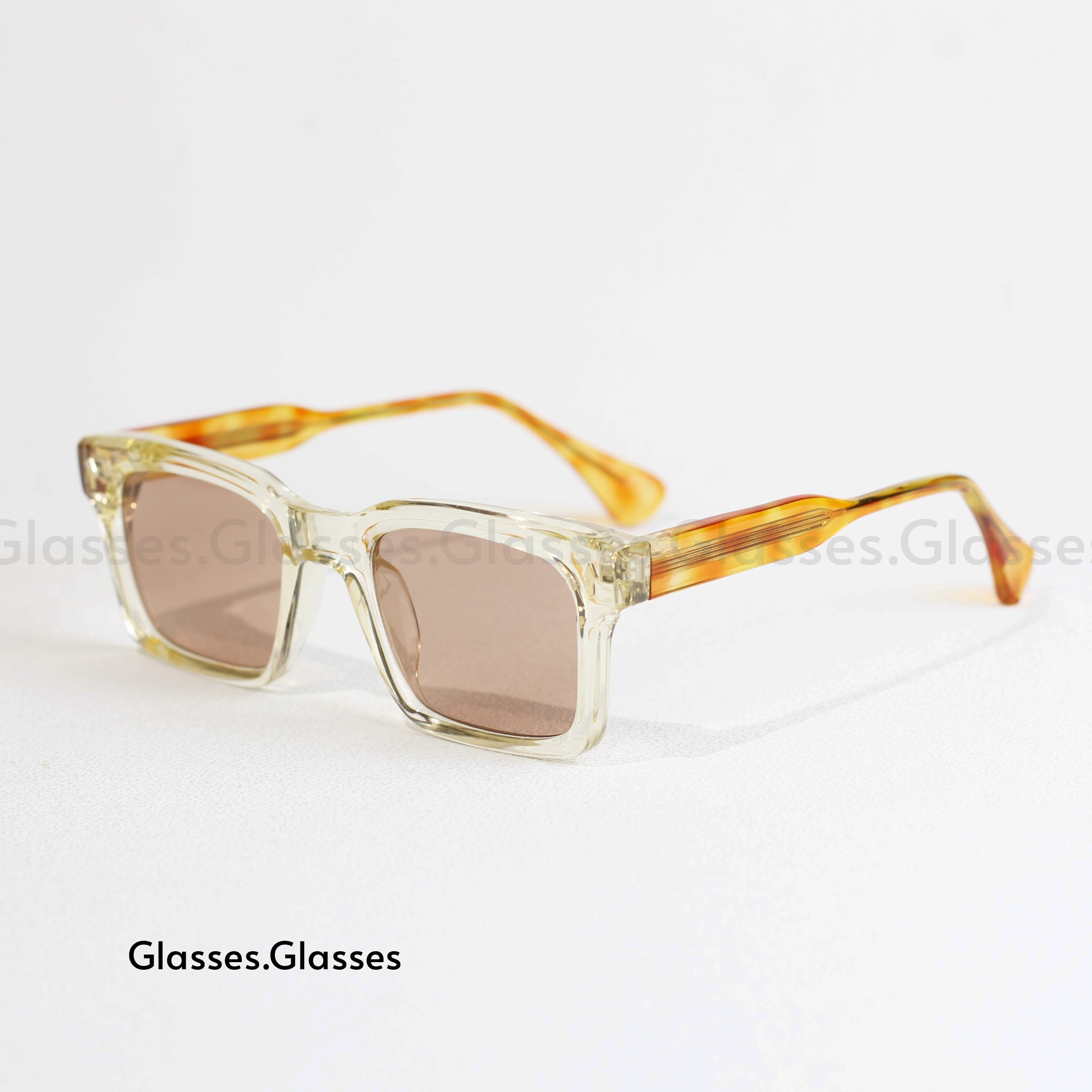 William Retro - Polycarbonate Frame Square Glasses